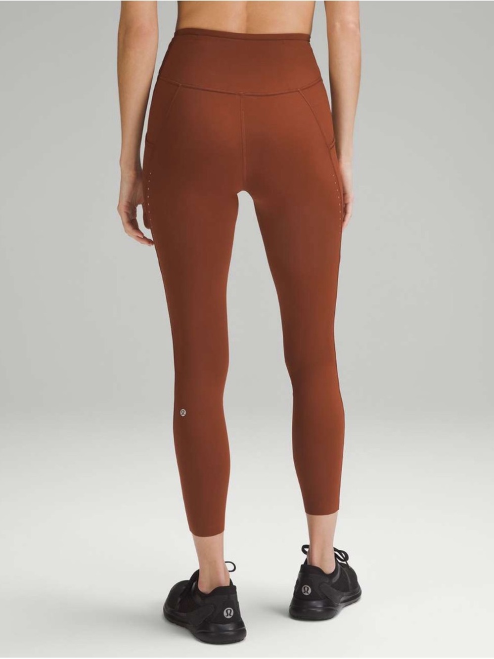 Lululemon Fast & Free High Rise Tights Athletic Leggings Dark Terracotta 14 NWT - Picture 2 of 12